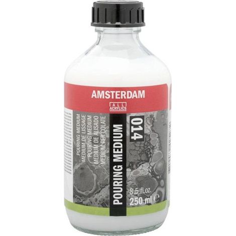Médium de lissage - Pouring - Peinture acrylique - Amsterdam - 250ml (1/4)
