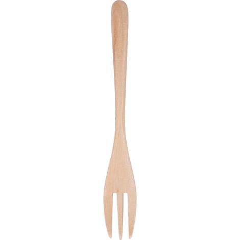 Fourchette en Bois Réutilisable pour Pâtes, Long Manche - Idéale Pique-nique, Barbecue, Voyage et Camping