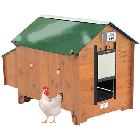 Gallinero Venise para 6-8 gallinas - Gallinero fabricado en láminas de HPL