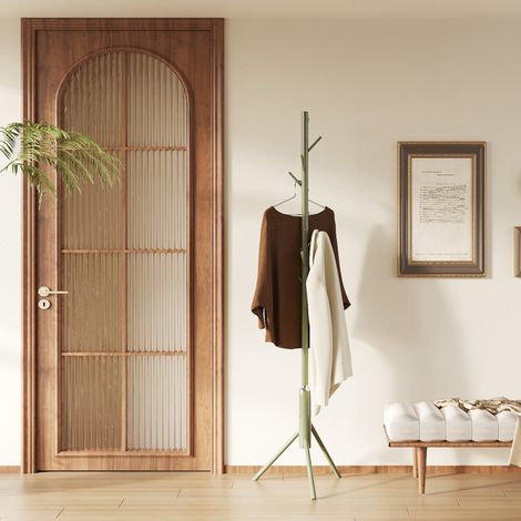 Porte manteaux design vert en métal CACTUS (1/4)
