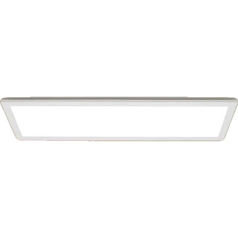 Panel de luz, 2400 lúmenes de brillo, diseño de bajo consumo, 58 cm, 24 W (1/2)