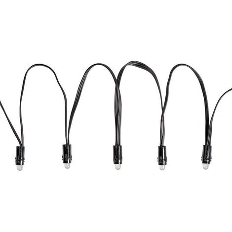Nedis WIFILP01C48 Guirnalda Luminosa Exterior Negra 10.8m