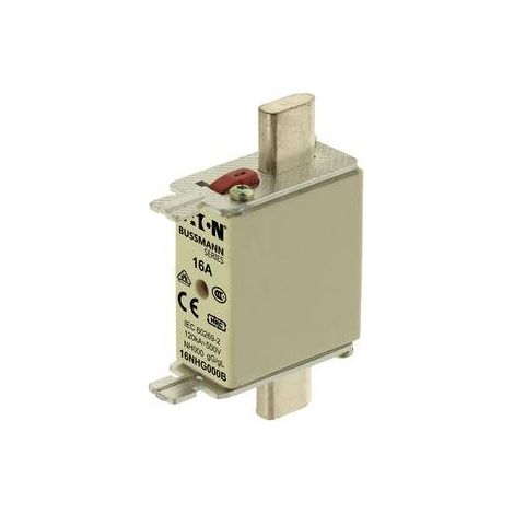 EATON 16NHG000B FUSIBLE NH AVEC AFFICHEUR DE SÉCURITÉ MÉCANIQUE TAILLE DU FUSIBLE = 000 16 A 500 V 3 PC(S) (1/3)