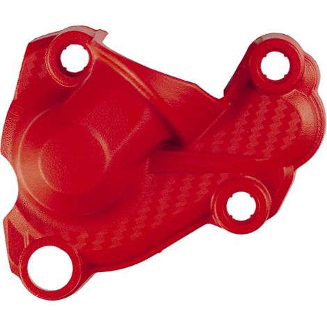 Tapa de bomba de agua Polisport para KTM SX, SXF, XC 250, 350, 450 EXC, XCF 500 FE (Roja)