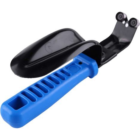 Outil d'ébavurage portatif double pour tôle avec lames de coupe de 1 à 12 mm, lame de coupe professionnelle (1/4)