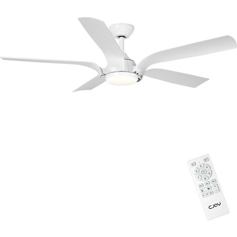 Ventilateur Plafond Silencieux, Ventilateur Plafond avec Lumiere 142 cm, Ventilateur de Plafond avec Telecommande 6 Vitesses du Vent, Dimmable Plafonnier Ventilateur DC Réversible 5 Lames (1/5)