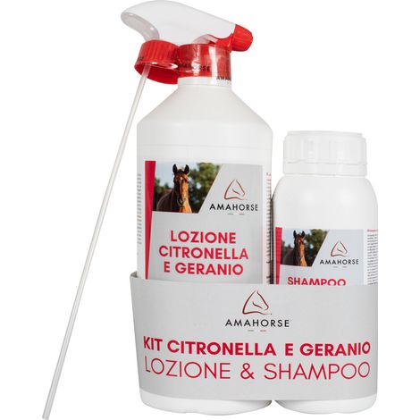 AMAHORSE Kit citronella 1 lt + shampoo citronella (1/2 lt) (1/3)