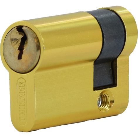 Demi-cylindre 30x10mm, vis spéciale 25mm, panneton 6h, laiton - THIRARD (1/3)