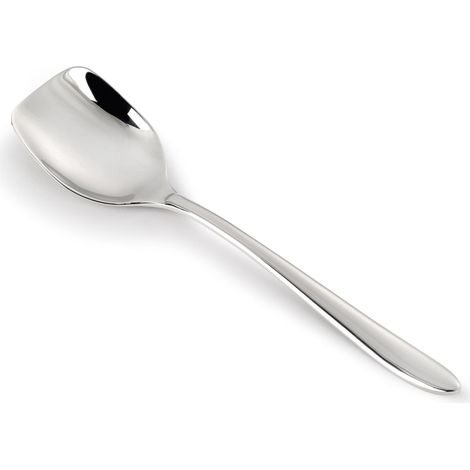 Eiskugelzange Arcos Berlin 560500 einteilig Edelstahl 18/10 Monoblock, Dicke 3 mm  und Blech  13,5 cm im Karton (1/5)