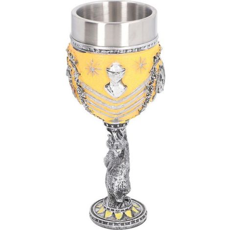 Verre à vin - Ulisem - Résine et acier inoxydable - Artisanat exquis - Cadeau idéal (1/5)