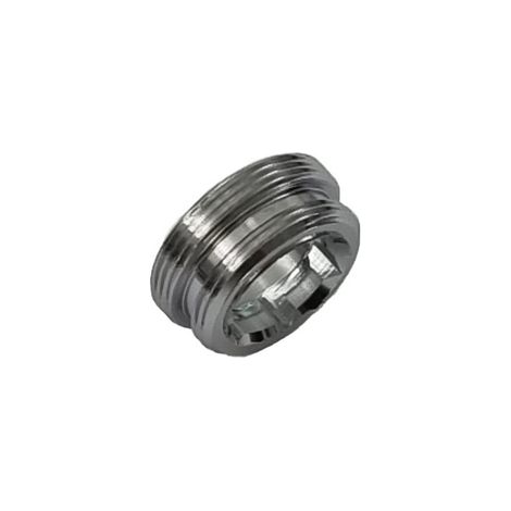 RACCORDO IN OTTONE CROMO 24M-22M- 24x1M - 22x1M- DH- pezzi 1