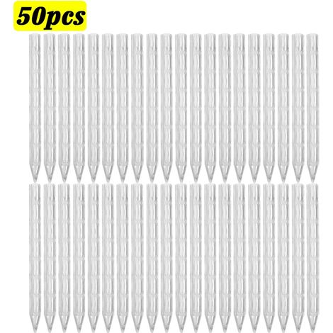 (50 pièces - (20 cm)) Tubes d'aération universels pour racines de plantes, prévenant le pourrissement, assistant de fertilisation, tuyaux de drainage et de ventilation pour pots, outils de jardinage (1/4)