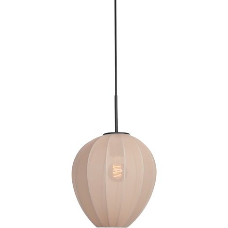 Mexlite - hängeleuchte - HaloSwap - beige - leinen - Ø 25cm - E27