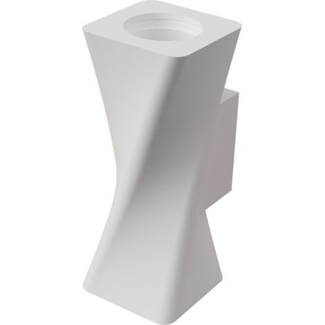 Applique gesso lampadari bartalini iducilif gu10 led verniciabile moderno biemissione