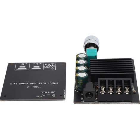 Module amplificateur de puissance Bluetooth 5.0 1002L 100Wx2 avec bouton de contrôle du volume (1/5)