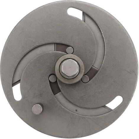 FOREHILL Kraftstoffpumpendeckelschlüssel aus Kohlenstoffstahl mit 3 verstellbaren Backen (89-170 mm) – Werkzeug zum Entfernen des Kraftstofftankdeckels (1/4)