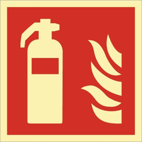 Panneau de signalisation d'incendie DIN EN ISO 7010 L148xl148 mm - 4011FHL148