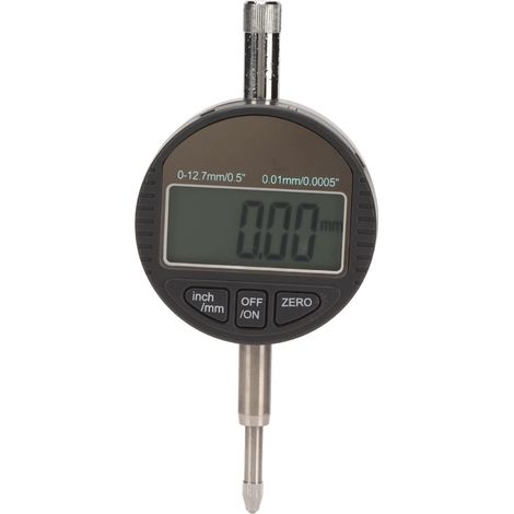 Comparateur numérique électronique de haute précision, 0,01 mm / 0,0005" 0-12,7 mm / 0,5" (1/5)