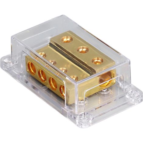 Support de fusible 1 entrée 4 sorties, amplificateur audio, ignifuge, pour voiture, yacht, camion (1/5)