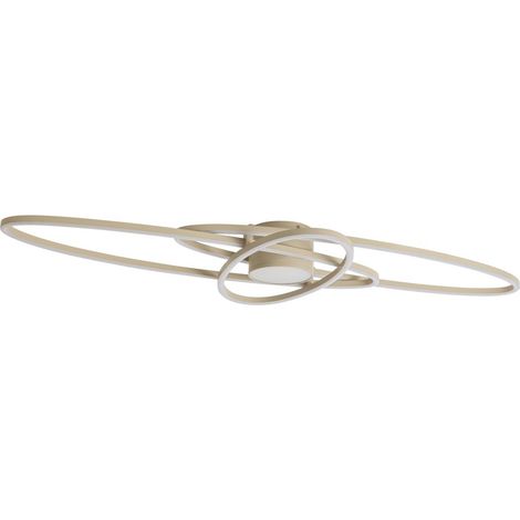 Éclairage de plafond moderne Galactica brun sable - 53117/58/41 (1/3)