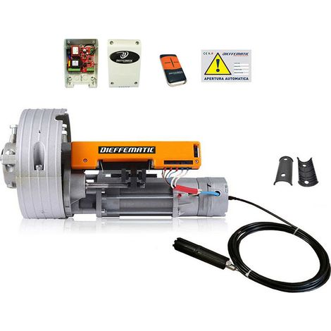 Kit Motore Serranda Avvolgibile + Elettrofreno + Centralina + 1 Telecomando 140k