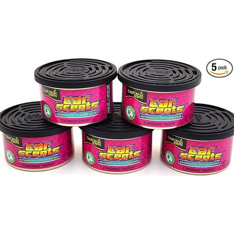 Pack de 5 Ambientadores en Lata para Coche de Coronado Cherry, Aroma a Cereza