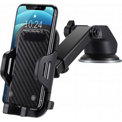Support de téléphone robuste pour voiture, pare-brise, tableau de bord (1/5)