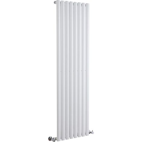 Hudson Reed Vitality – Radiateur Design Vertical – Blanc – 178 x 47.2cm