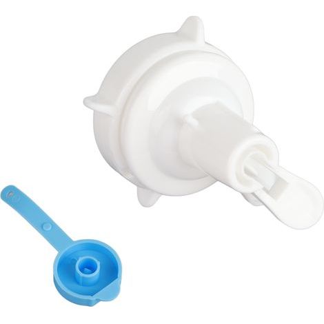 1Pc plastique robinet eau remplacement bouteille haut Valve robinet distributeur Simple dispositif blanc (1/5)
