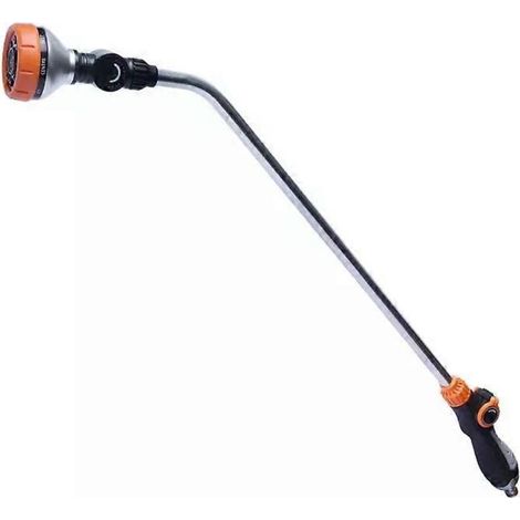 8-function Garden Sprinkler Water Gun compatible with Watering Vegetables Thumb Push Garden Long Rod Watering Nozzle (1/5)