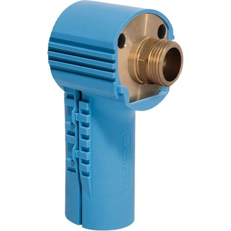 Boitier d'encastrement pour tube PER - Ø Entrée Mâle 1/2" (15/21) - Ø Sortie F 1/2" (15/21) long - Watts (1/2)