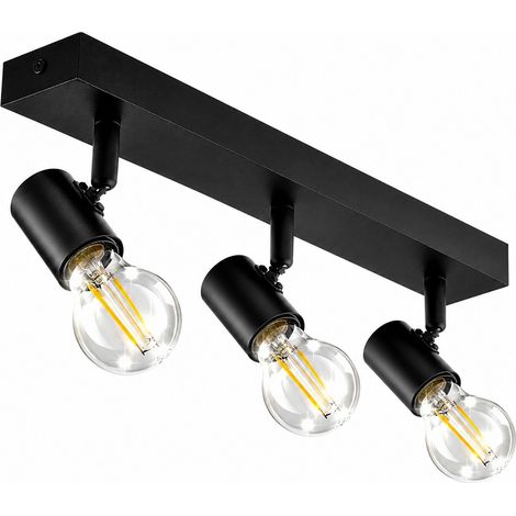 Deckenleuchte SPOT TUBA Reflektor Halogenleuchte 3x E27 GLASA LUMILED (1/5)