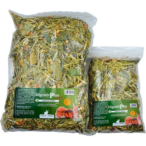 DigestivPlus Rodent - Hierba para Conejos, cobayas y Chinchillas 600 g
