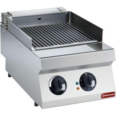 Grill électrique inox 400mm - Diamond