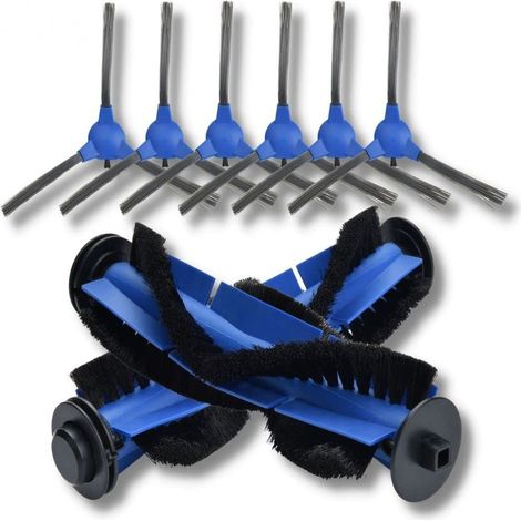 Kit 12 pièces Brosse principale, Brosse latérale, Rouleau pour aspirateur robot Eufy RoboVac 11S 30C 35C 15C (1/5)