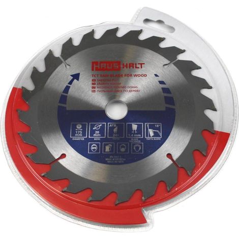 Bosch Lame de scie Haushalt 175 mm Acier 24 dents