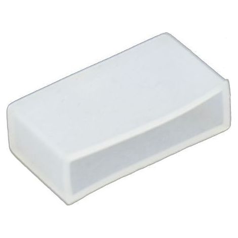 Jandei - Capuchon final tira de led 220V 18x4 mm Corte 25 cm
