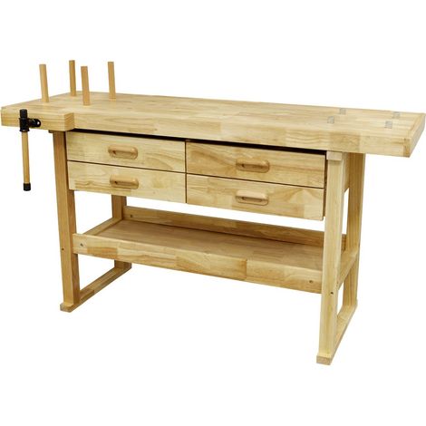 Sealey Woodworking Bench with 4 Drawers AP1640 (1/5)