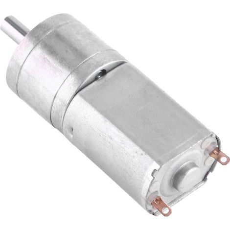 Lntyq Moteur à engrenages à courant continu à couple élevé 130 de diamètre extérieur de 20MM de diamètre extérieur (12V 50RPM) (1/5)