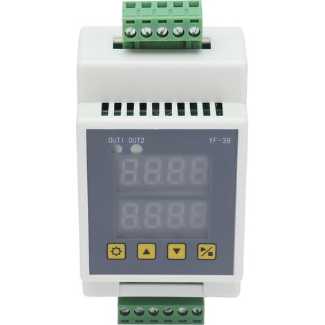 YF-38DC7 2-Kanal-Zeitverzögerungsrelaismodul, Zyklusschalter, Timer, Impulstrigger, Multifunktions-Steuerplatine 7-27 V (1/5)