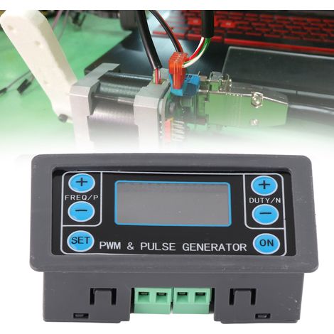 Einstellbares Rotationssteuerungsmodul für Schrittmotor ZK-PP1K mit Gehäuse: PWM-Impulsanzahl, Frequenz, Tastverhältnis (1/5)