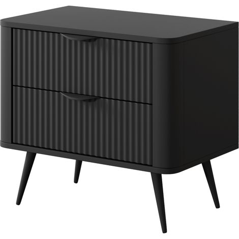 Meuble de salle de bain, Cachemire, 100 × 57 × 46 cm, poignées noires (1/5)