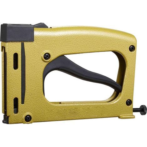 Back Frame Tungsten Steel Plate Nail Gun mit 1000 Stück Nägeln, kabelloser Hefter Hefter für geeignet für Fotorahmen, Fensterglas, Verklebung, DIY-Handwerksreparaturen (1/5)