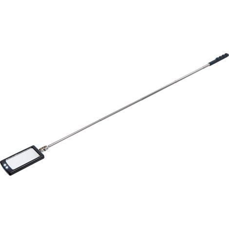 1 Miroir De Visite Télescopique LED 290-876 mm Poignée Antidérapante Miroir Orientable Inspection Véhicule (1/5)