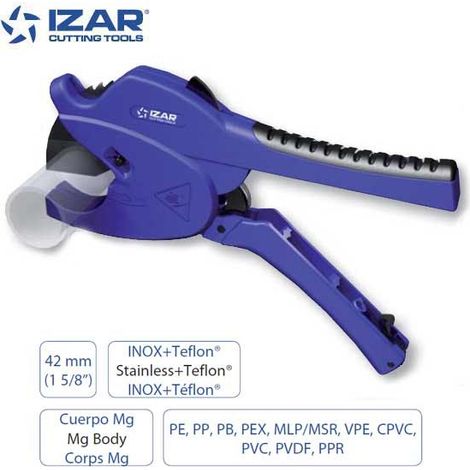 coupe tube ciseaux 42 mm Izar pour tubes plastiques et multicouches