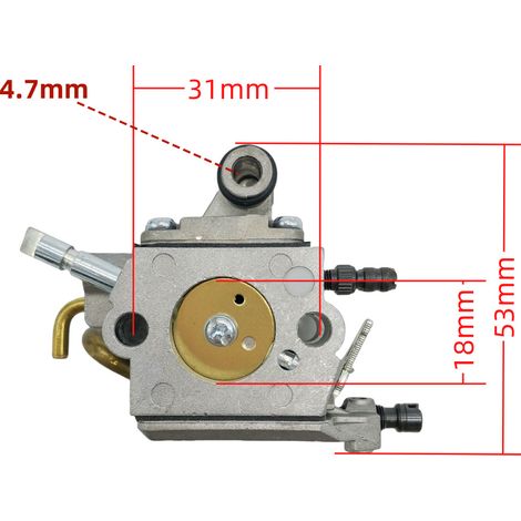 11371200600 11371200602 11371200065 Applicable aux modèles MS192T, MS19TCE, MS192TC et MS192TDEZ. Uniquement applicable aux modèles équipés du carburateur C1Q-S258. Le carburateur PPC1QS257 convient a