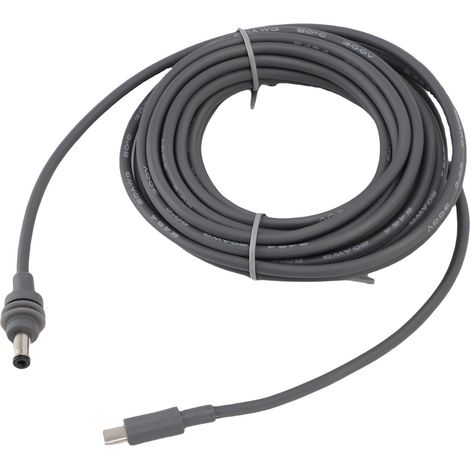 Câble d'alimentation satellite USB-C vers CC, calibre 18 AWG, indice de protection IP68, compatible avec le protocole PD, pour une utilisation intérieure et extérieure, longueur 10 m / 32,8 pi (1/5)