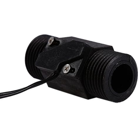 interrupteur de débit d'eau en plastique, capteur d'eau vertical/horizontal magnétique, 220 V CA (1/5)