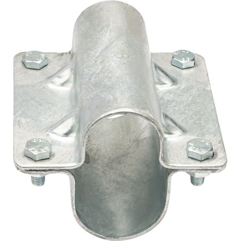 Morsetto a croce in due pezzi, 2 x 1 1/2 pollici
