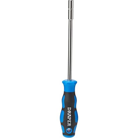 Draper 63409 - Spinner per dadi con impugnatura morbida, 5 mm, colore: Blu (1/4)